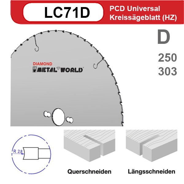 PCD Universal Kreissägeblatt (HZ)