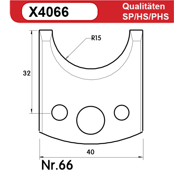 Universal Profilmesserset 66