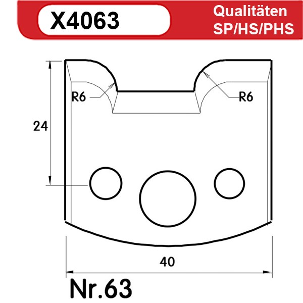 Universal Profilmesserset 63