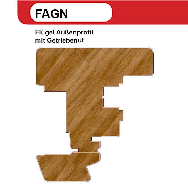 WP Satz Flügel Außen GN